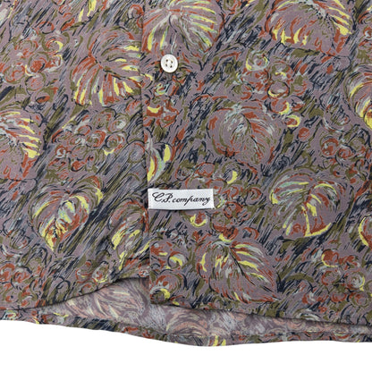 Vintage CP Company Tropical Long Sleeve Button Up Shirt Size L