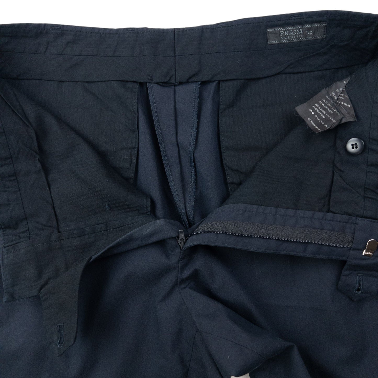 Vintage 2000s Prada Trousers Size W32 | W32, Navy