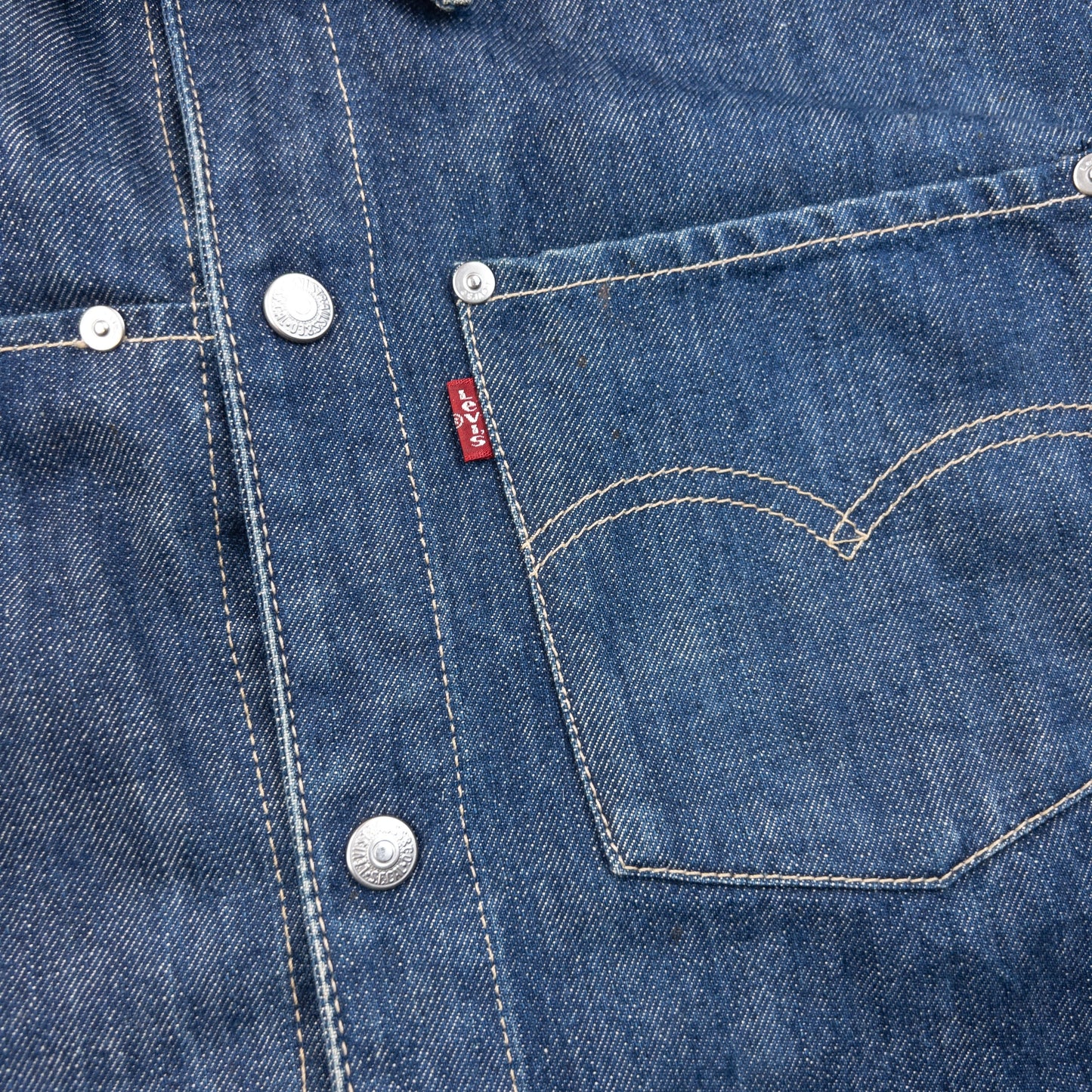 Vintage 2000s Levi's Button Up Denim Jacket Size XL | XL, Blue