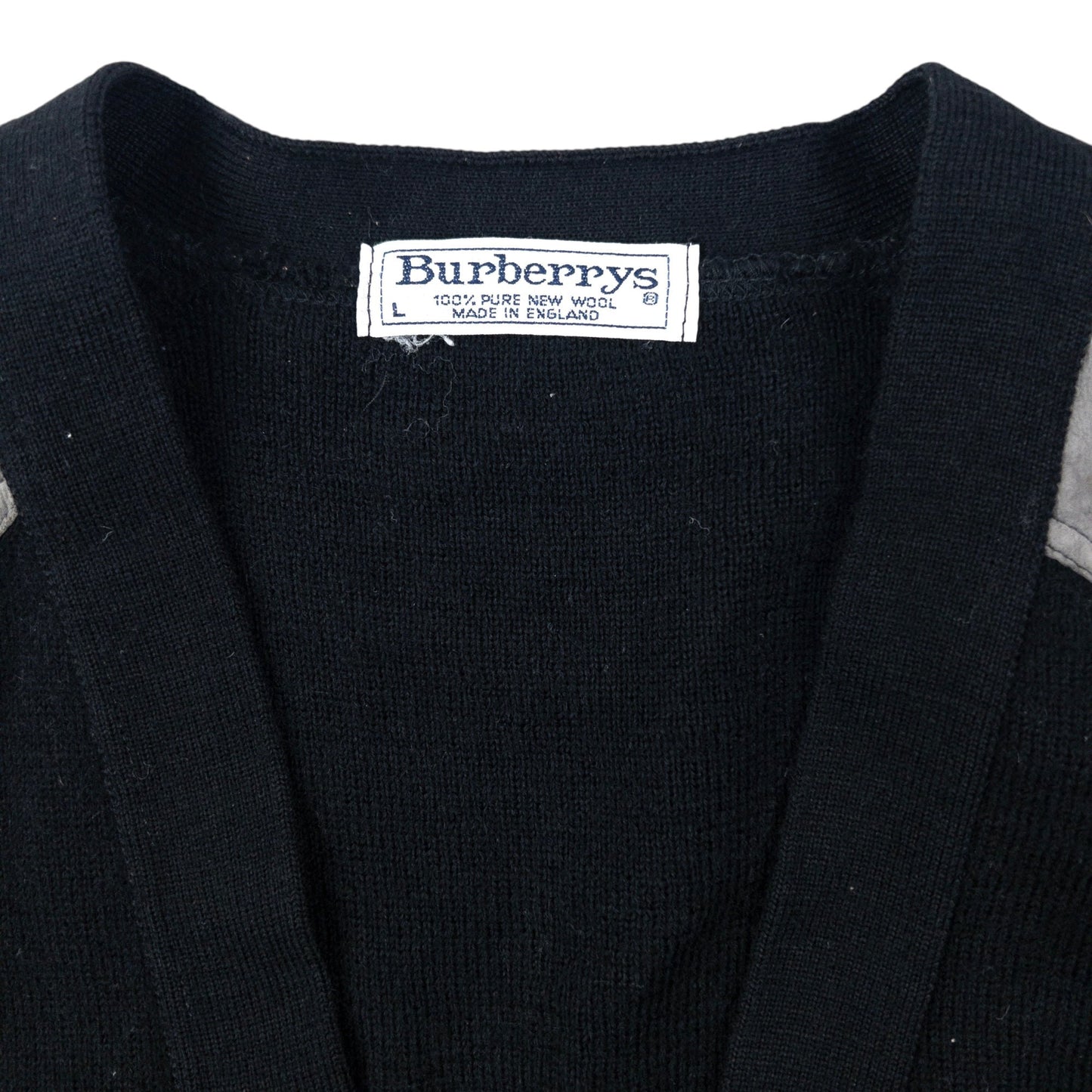 Vintage 80s Burberry Wool Cardigan Size S | Small, Multicoloured