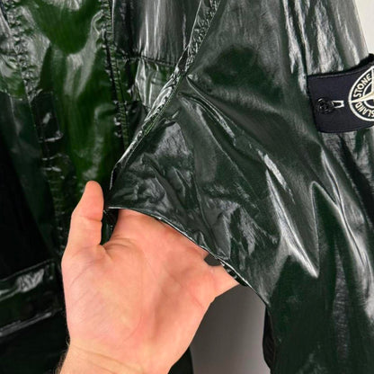 Stone Island Mussola Prismatica Jacket Deep Gloss Green (L) | Large, Multicoloured