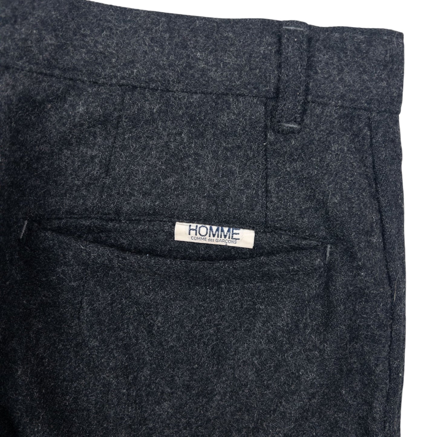 Vintage Comme Des Garçons HOMME Cropped Wool Trousers Size M
