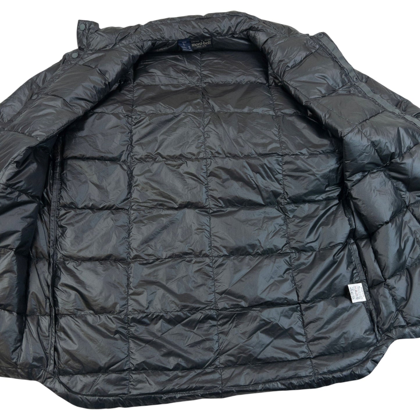 Vintage 2000s Montbell Lightweight Padded Jacket Size M | Medium, Grey