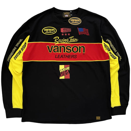 Vanson Leathers Long Sleeve Motocross T-Shirt - Known Source