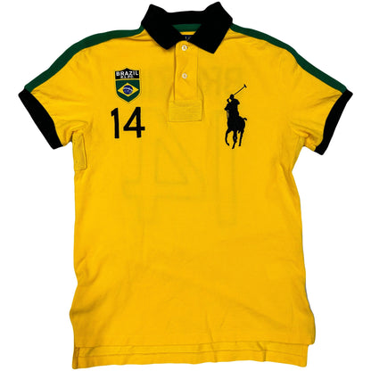 Ralph Lauren Spellout Brazil Polo In Yellow ( S ) - Known Source