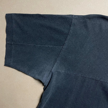 S/S 1998 Charcoal Motion Blur Graphic Print Polo Shirt