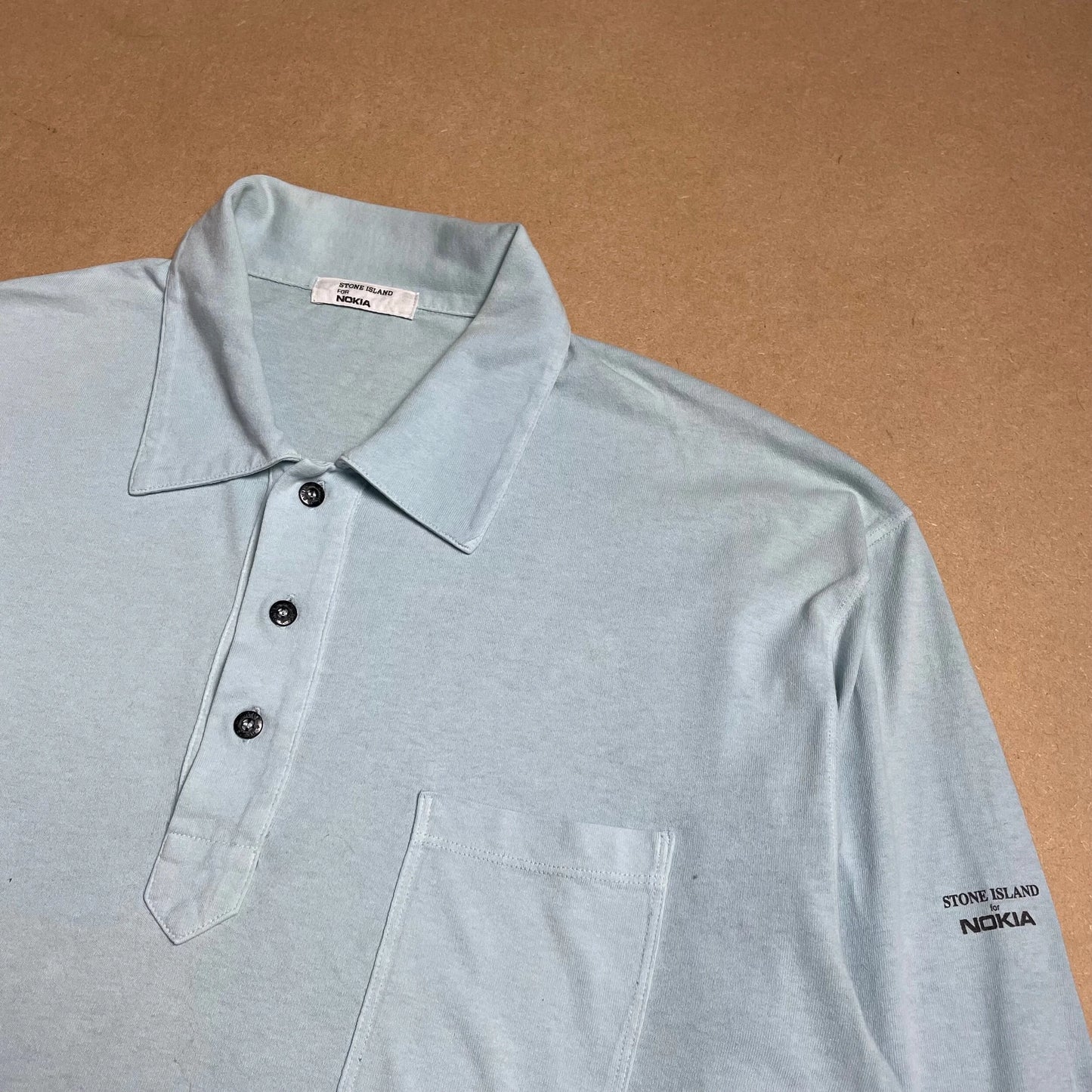 S/S 2006 Stone Island For Nokia New York Flagship Long-Sleeve Polo