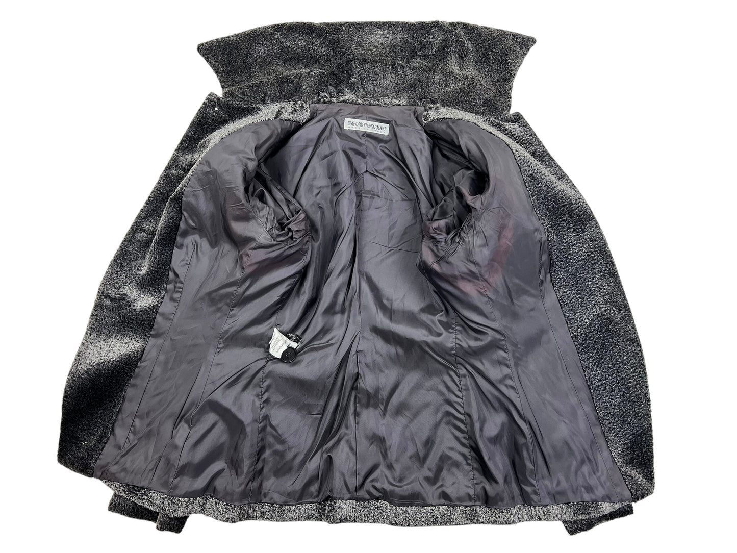 Emporio Armani faux fur jacket | Grey, Grey