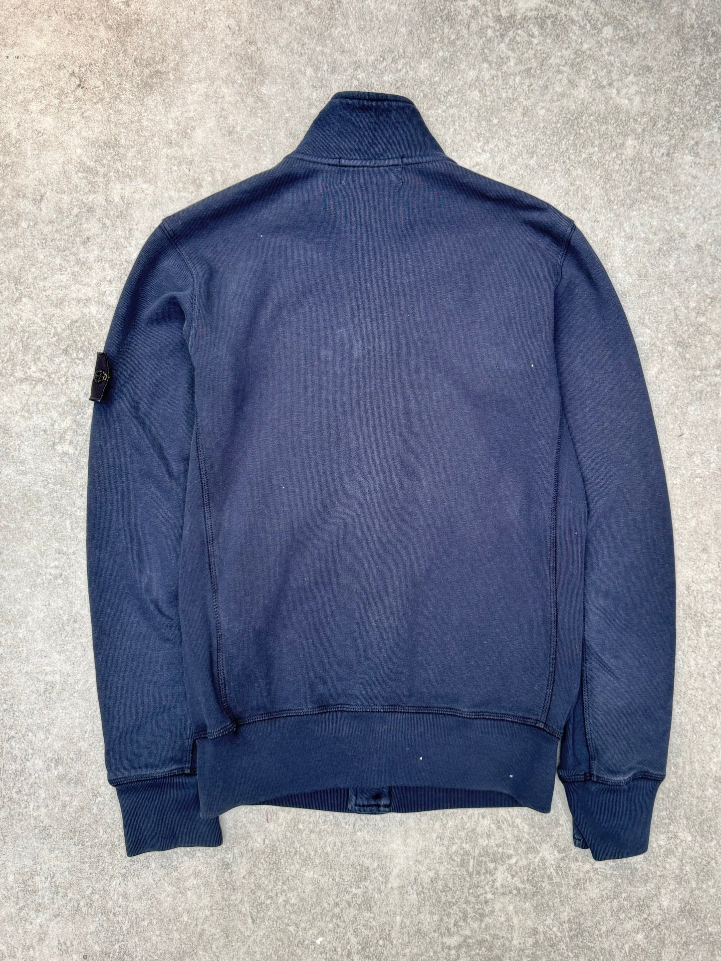 S/S 2014 Stone Island Navy Button-up Sweater