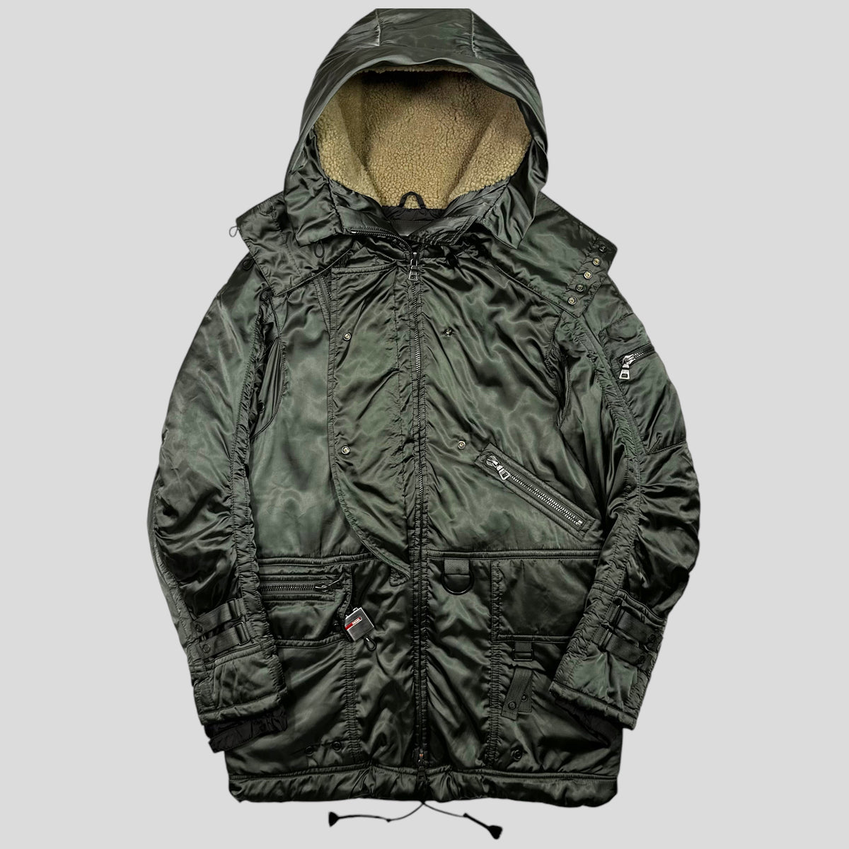 Prada Sport 2003 Astro Bondage Utility Jacket - IT40 | Small, Green