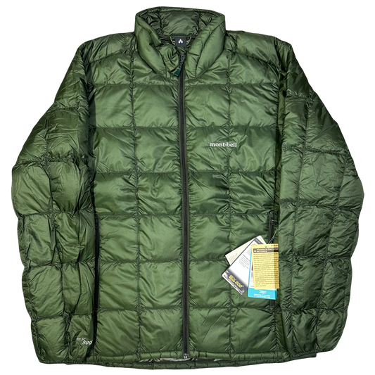 Montbell Superior Down Puffer Jacket In Dark Green ( M )