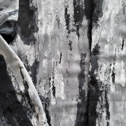 VINTAGE PAINT SHIRT | O/S, Black and Grey