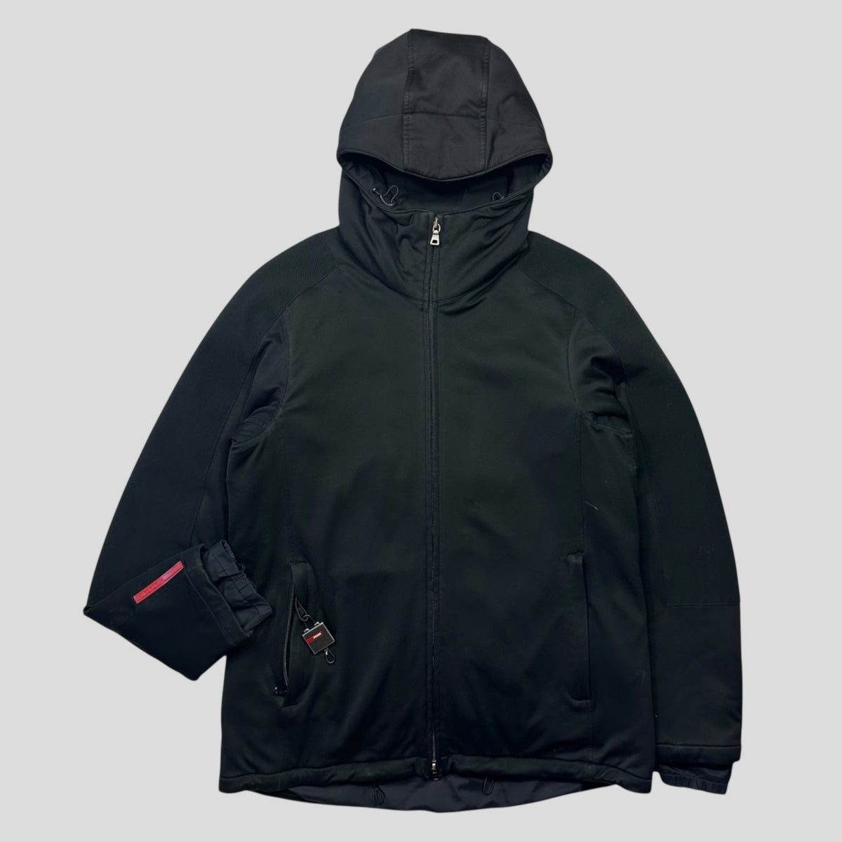 Prada Sport 00’s Ninja Moto Panelled Jacket - IT52 (M/L) | Large, Black