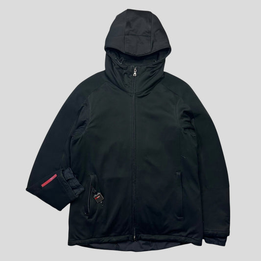 Prada Sport 00’s Ninja Moto Panelled Jacket - IT52 (M/L) | Large, Black