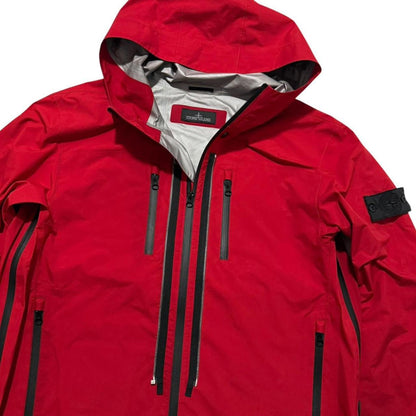Stone Island Shadow Project Gore-Tex Paclite Jacket | XL, Red