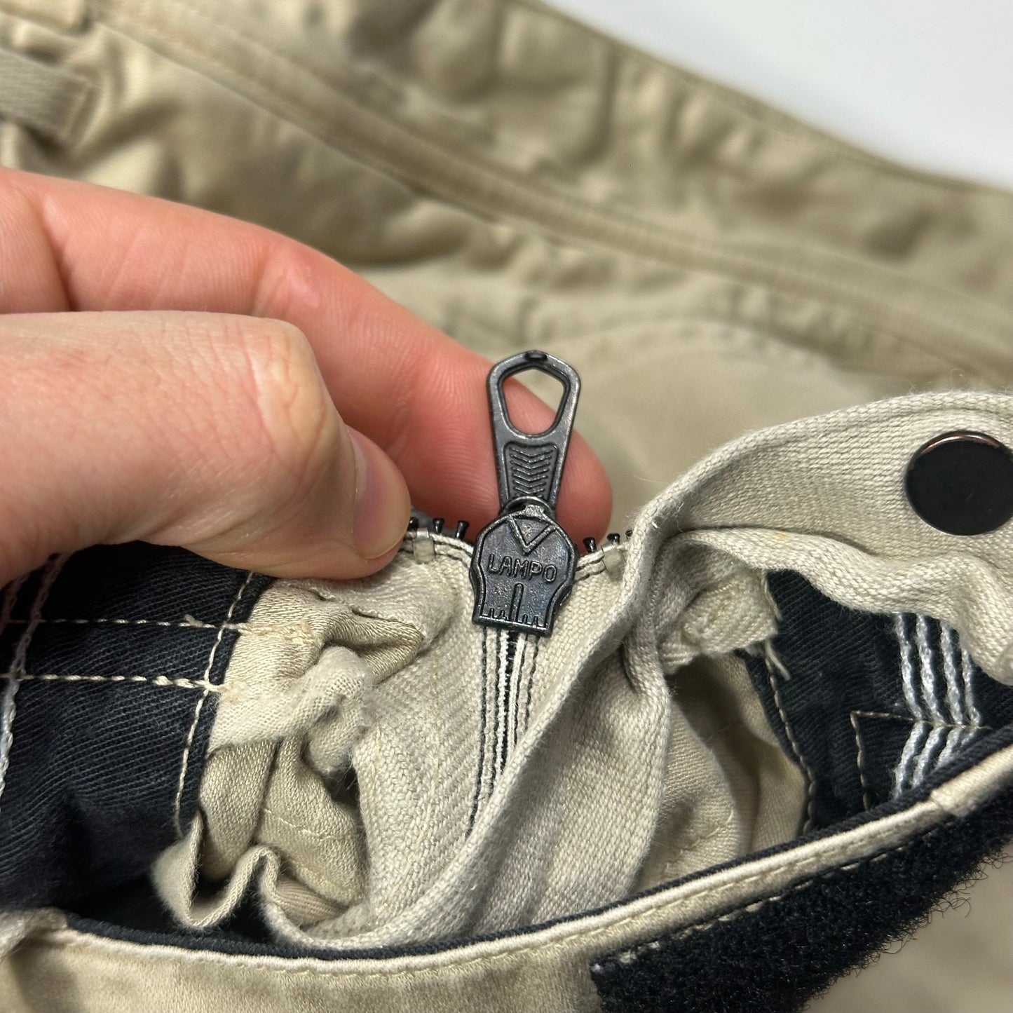 Stone Island 2006 Baggy Parachute Cargo Trousers - IT54 | Default Title, Beige