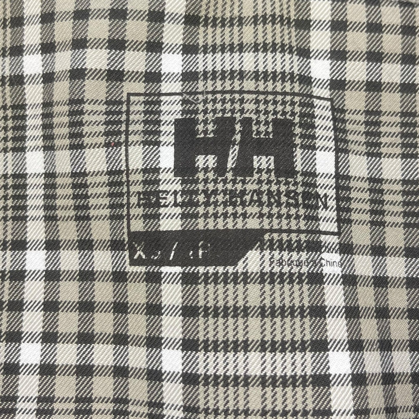 Helly Hansen Plaid Tech Jacket (XS) | Default Title, Black, White, Beige