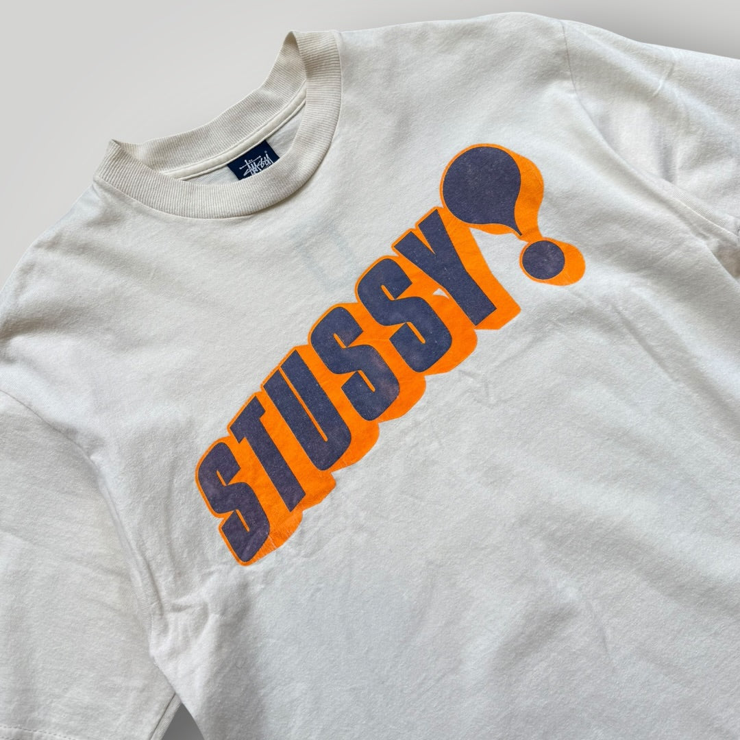 2002 Stüssy Graphic T-shirt M | O/S, White