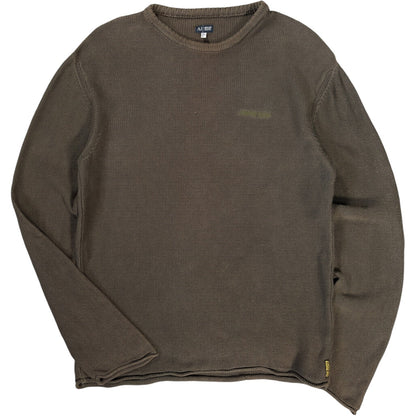 Armani Jeans 00’s Lightweight Crewneck Knit Jumper XL | XL, Green