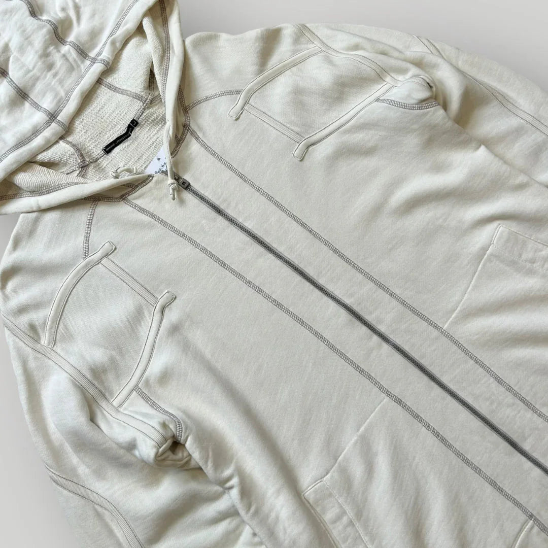 Marithé François Girbaud Zip Up Hoodie L