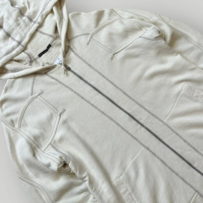 Marithé François Girbaud Zip Up Hoodie L