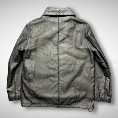 Stone Island Monofilament Mesh Camo Parka w/ Wool Liner (AW2001)