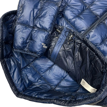 Montbell Plasma 1000 Alpine Down Parka Puffer Jacket In Navy Blue ( L )