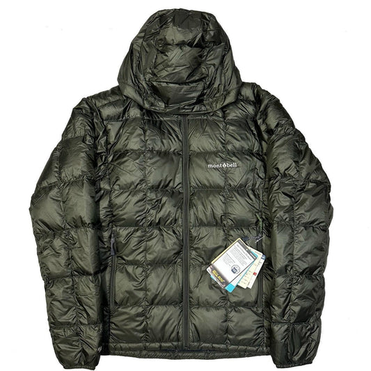 Montbell Superior Down Parka Puffer Jacket In Dark Green ( US/EUR L )