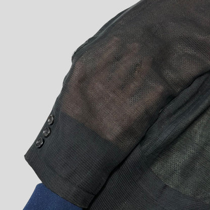 Comme Des Garçons Homme Homme 1998 Mesh Blazer Jacket - M