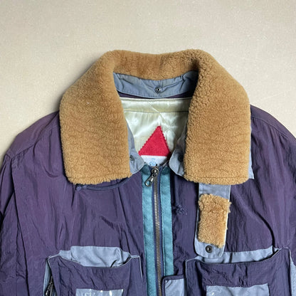 A/W 1983 Plum Purple CP COMPANY Ideas From Massimo Osti Pilots Flight Jacket