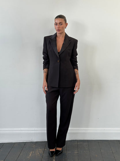 Gianfranco Ferre 1990s Single Breasted Tailored Suit - M