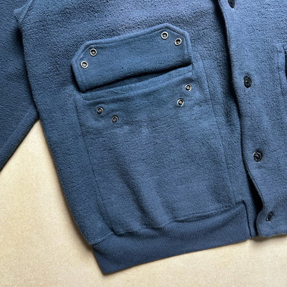 A/W 1987 Brushed Cotton Fleece Blouson Script Jacket