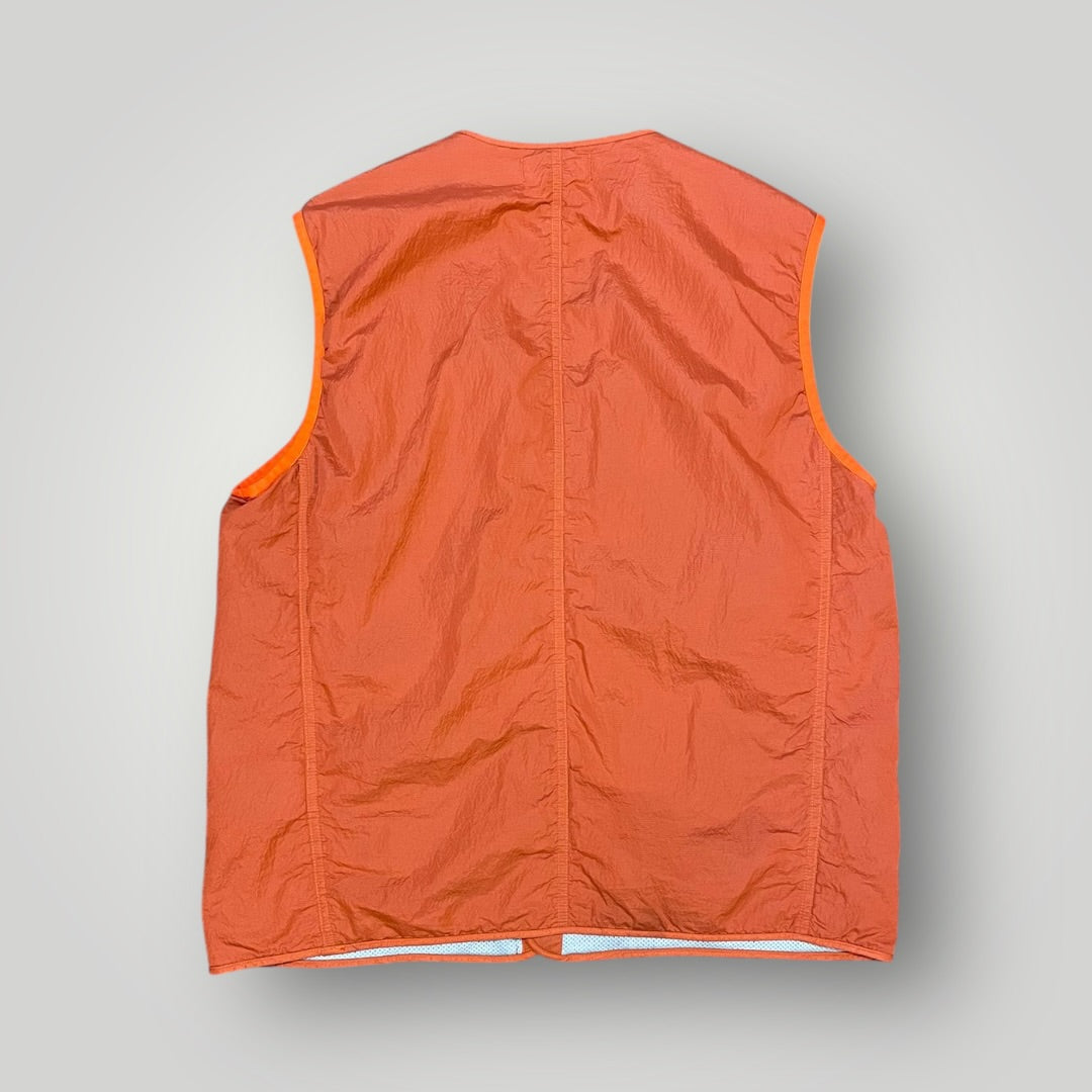 Stone Island Seersucker TC Patch Logo Gilet XL