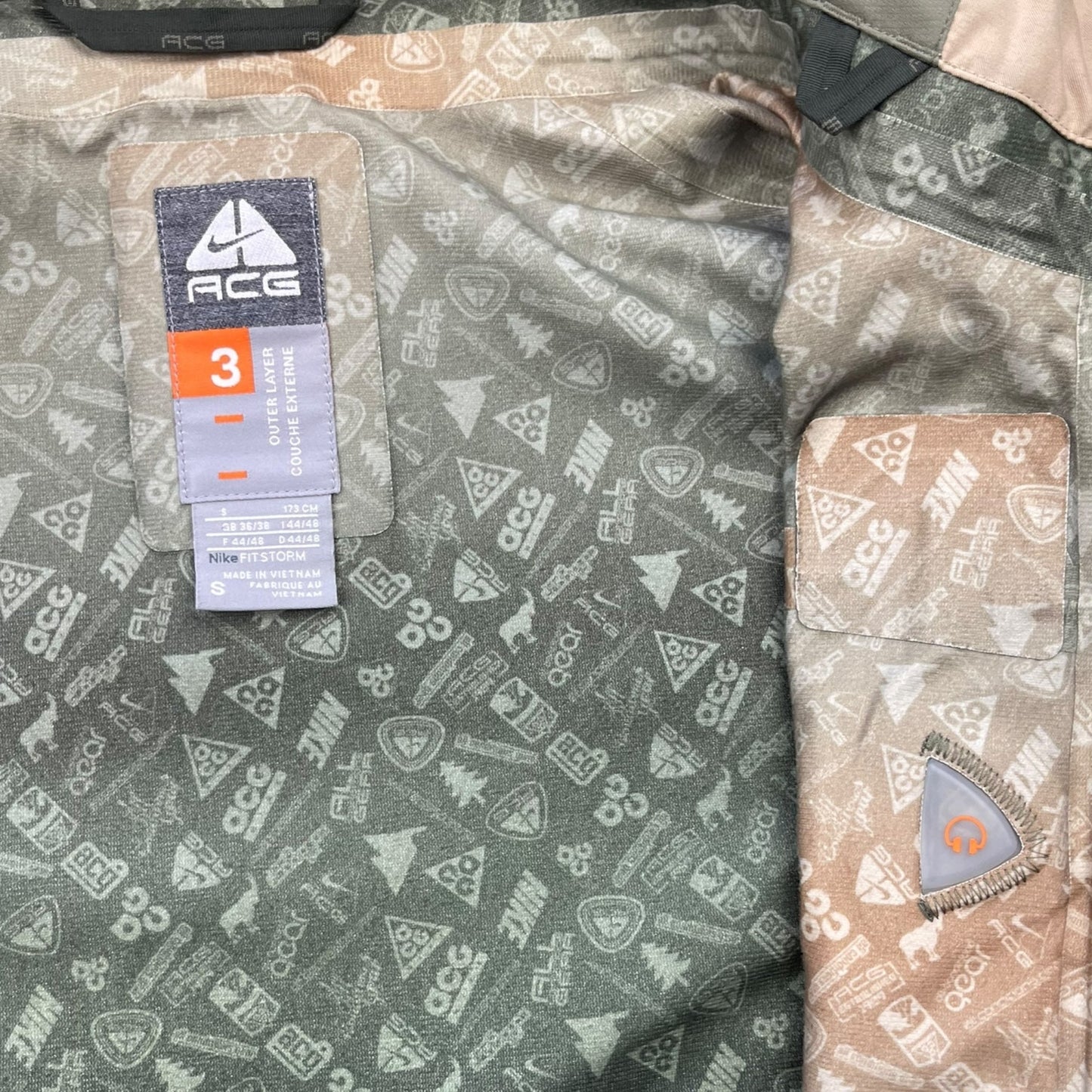 2000's Nike ACG Softshell Recco Jacket (M) | Default Title, Red