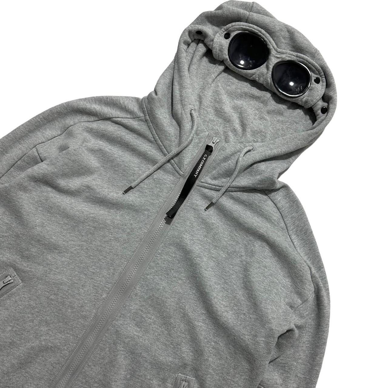 CP Company Grey Goggle Hoodie