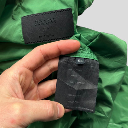 Prada Milano SS00 Apple Green Nylon Panelled Windbreaker Jacket - IT54 (L) | Default Title, Green