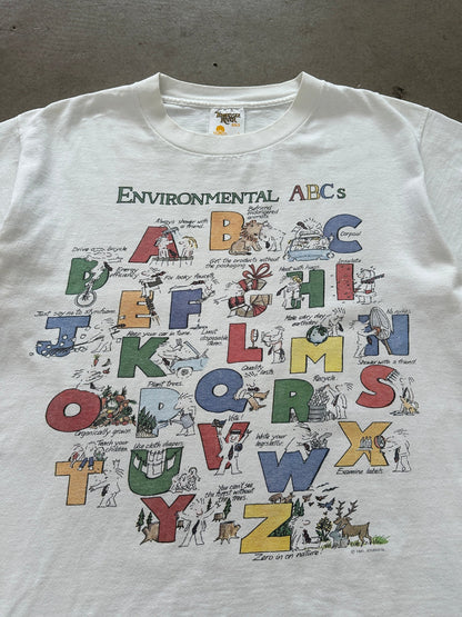 1991 Environmental ABC's T-Shirt - L | Default Title, Red