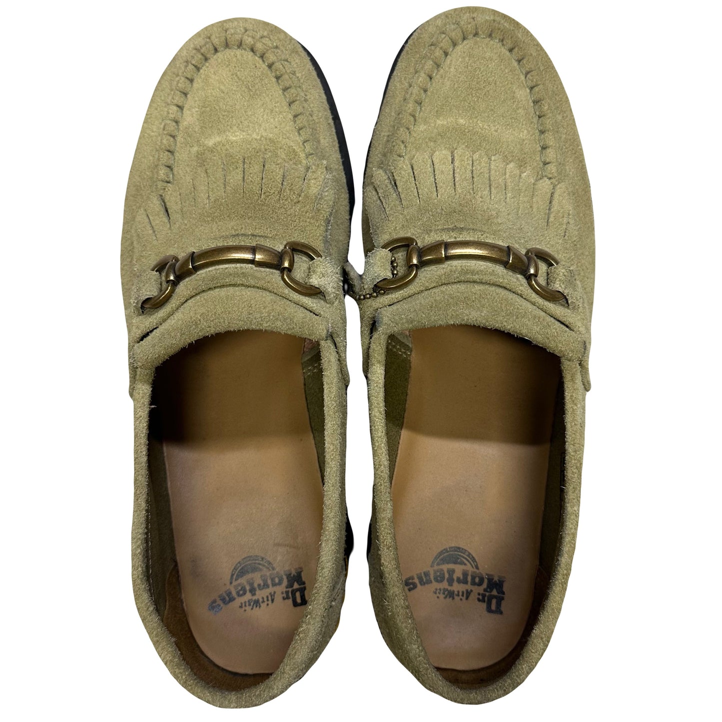 Dr Martens Loafers In Olive Green ( 10UK / 11US )