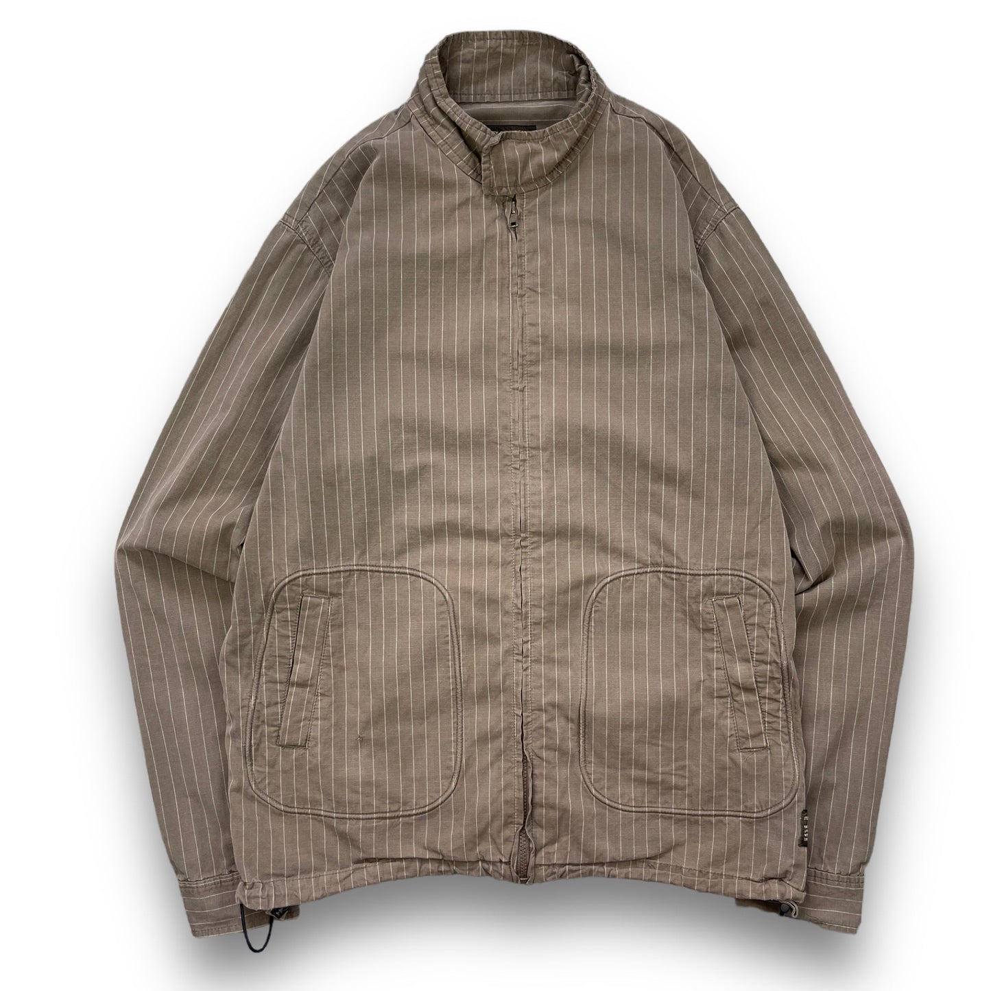 2000's Stussy Pinstripe Work Jacket (L) | Default Title, Multicoloured