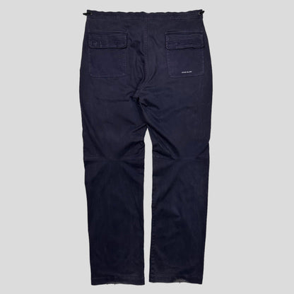 Stone Island AW04 Heavy Cotton Spellout Carpenter Trousers - 36-40 - Known Source