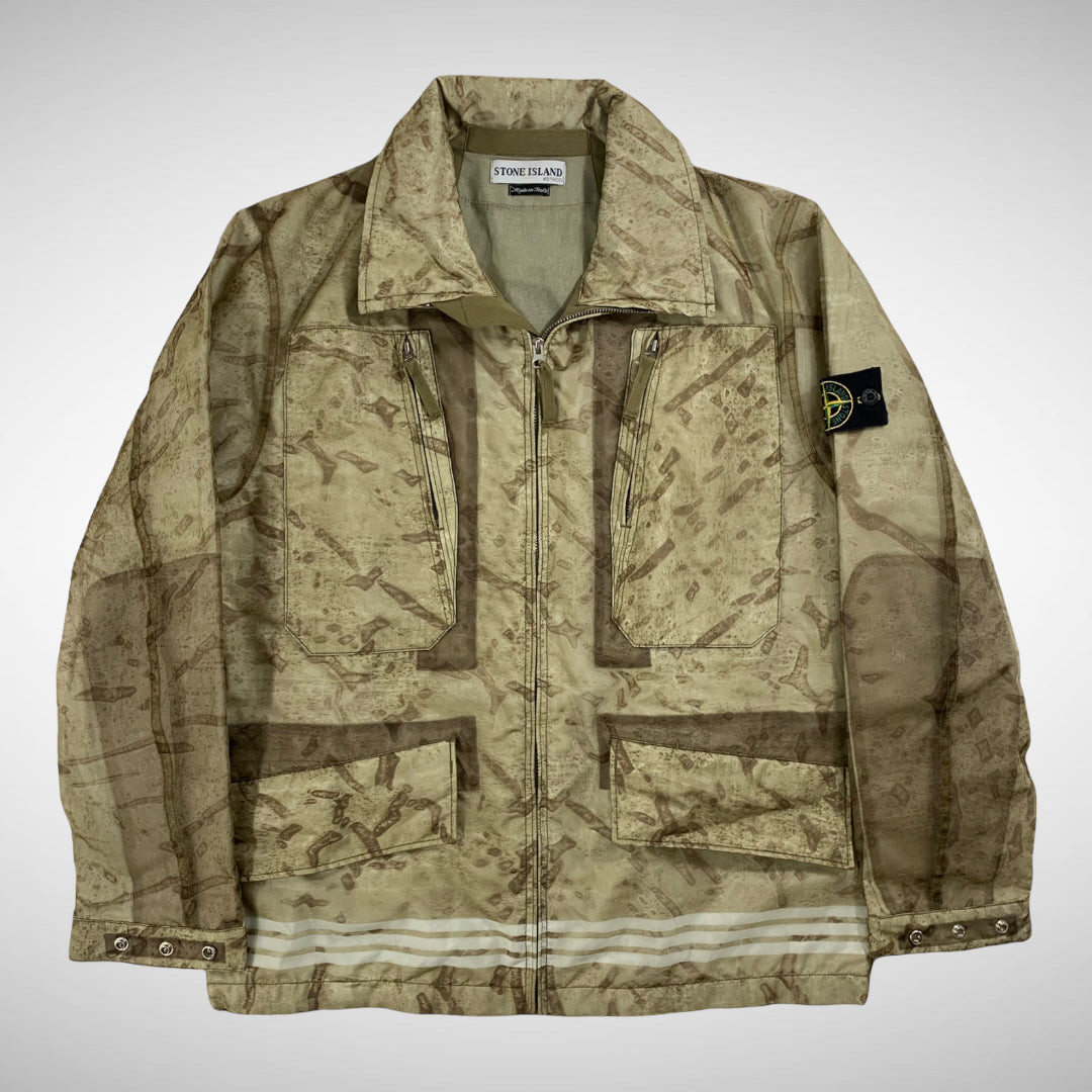 Stone Island Monofilament Camouflage Jacket (SS2001)