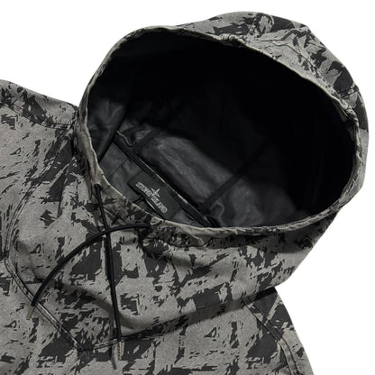 Stone Island Shadow Project Discharge Camo Smock Jacket | Large, Camo