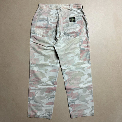 S/S1990 Ripstop Cotton Ice Camo Work Pants
