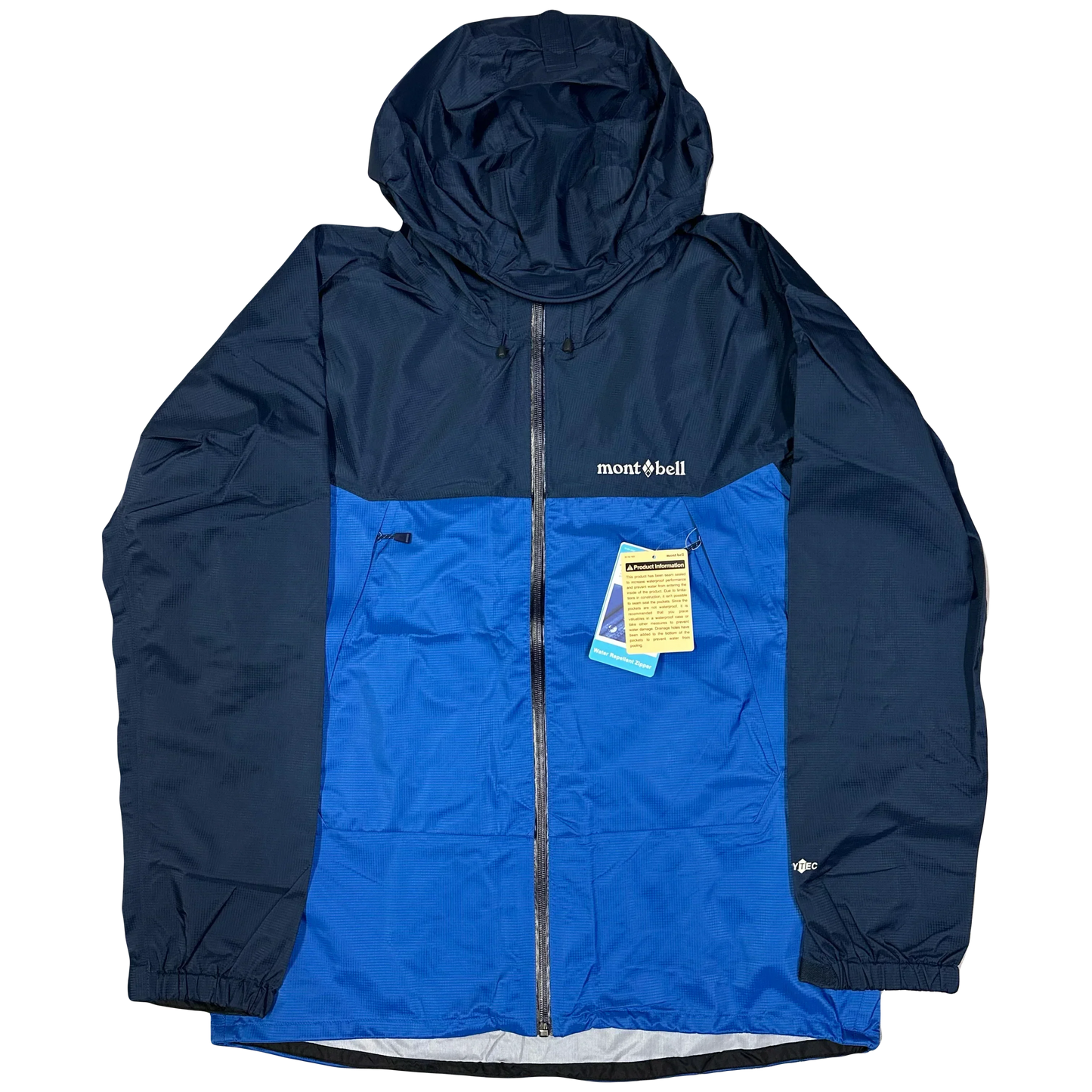 Montbell Thunder Pass DRY-TECH Jacket In Navy & Blue (XL) | XL, Blue