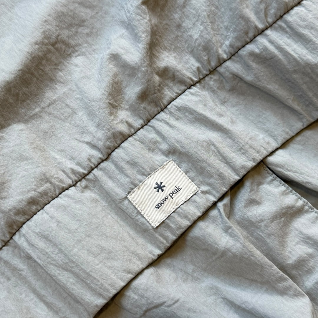 Snow Peak Short Sleeve Nylon Utility Pullover L | Default Title, Light Gray