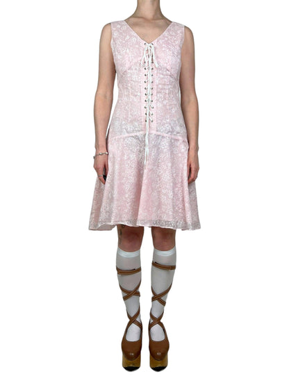 Miu Miu corset lace up dress - Known Source