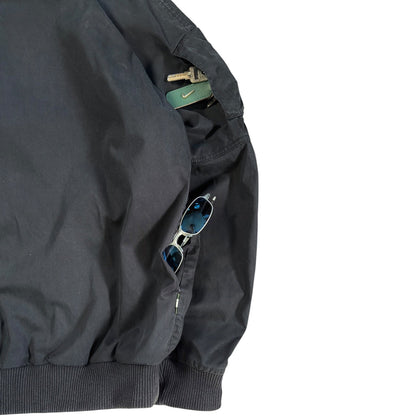 Maharishi 2002 Ribbed Neck Drill Top S | Small, Black