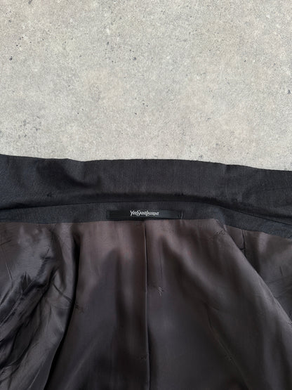 Yves Saint Laurent Pour Homme 1990s Wool Double Breasted Blazer - 44R/XXL