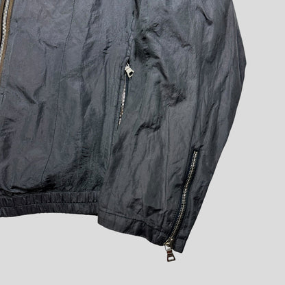 Prada Sport 00’s Metal Nylon + Leather Moto Biker Jacket - IT52 (M) | Default Title, Multicoloured