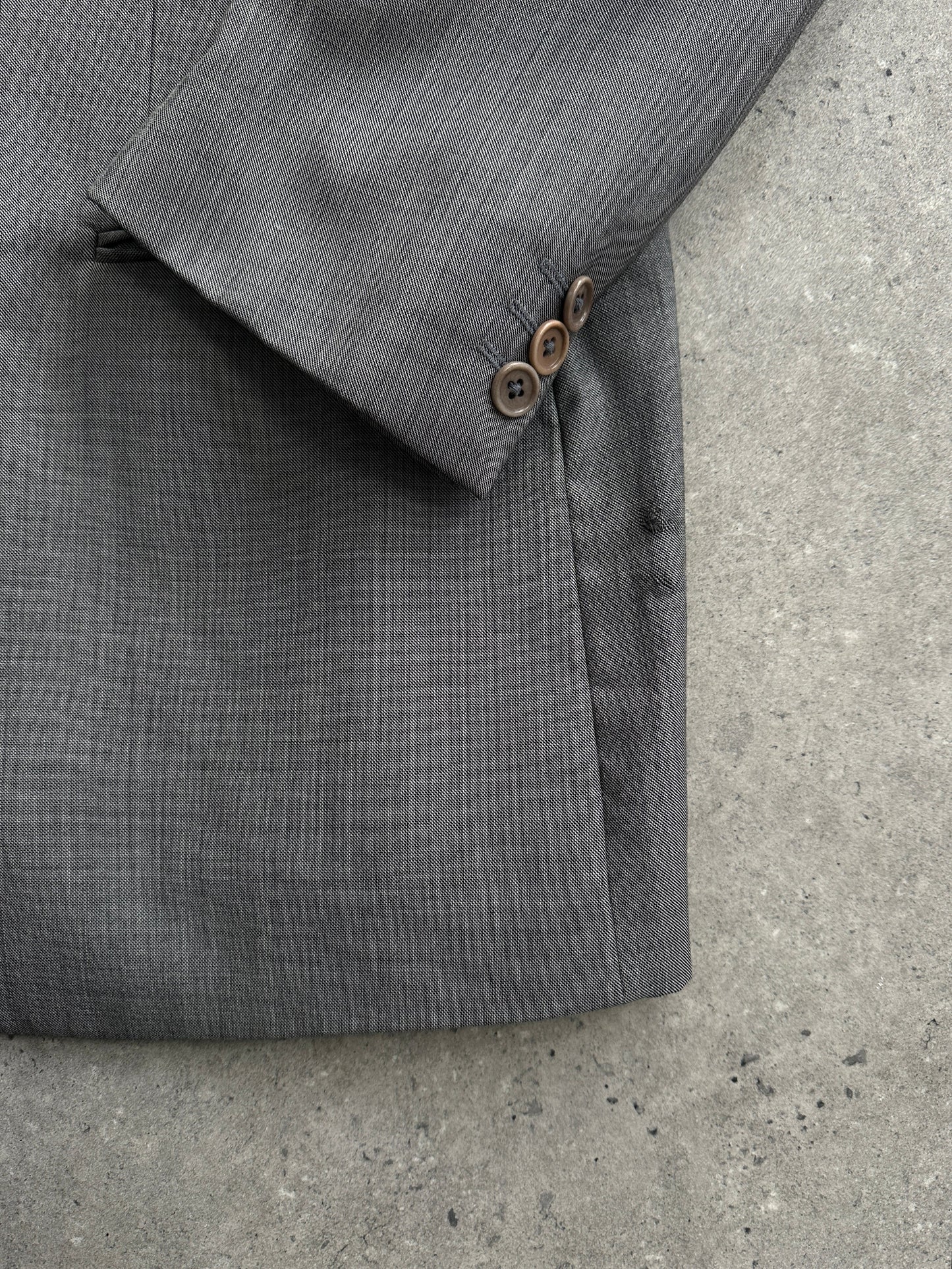 Armani Collezioni 2000s Pure Wool Single Breasted Blazer - 42L/XL